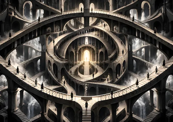 The Infinite Eye | Optical Illusion Art - konkapo00