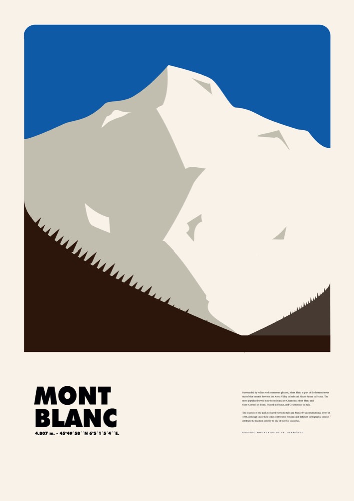 Mont Blanc/Monte Bianco - Sr. Bermúdez