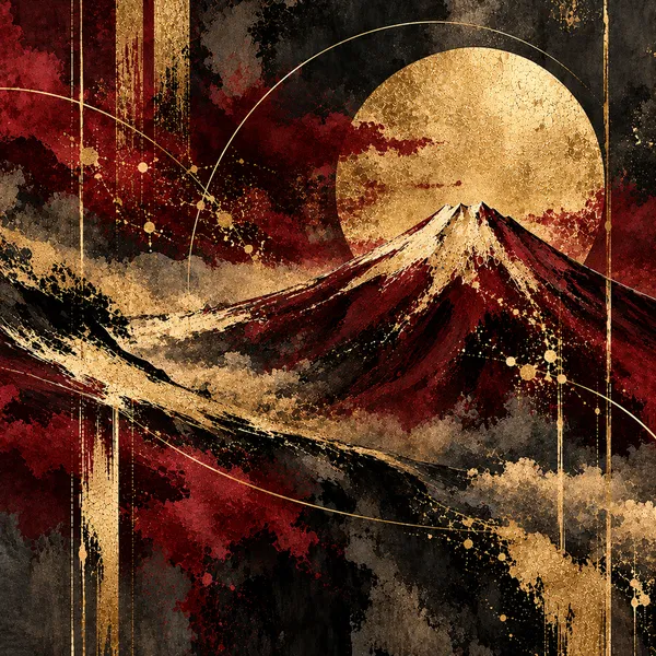 Syn-Fuji Abstract #02 : 情熱と気品 - Studio CHRONO