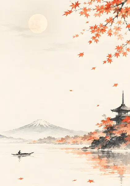 Autumn Reverie — Mount Fuji  秋彩 — 富士山 - ekomaru