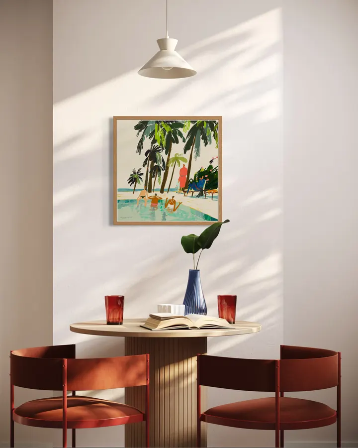 Tropical Poolside Escape - andi galandauer