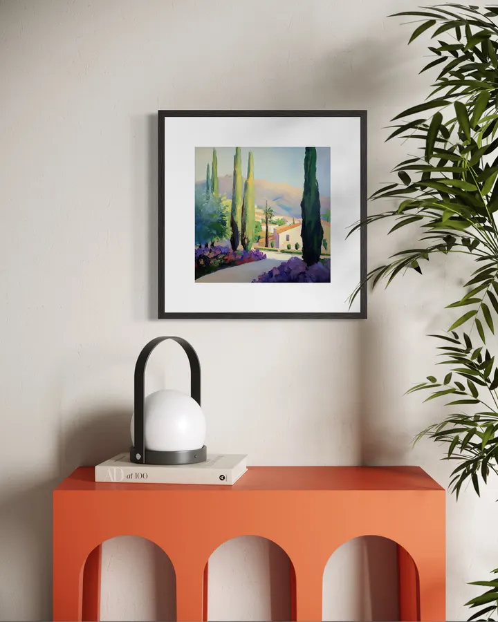Cypress Trees (2) - Elena Avanesova
