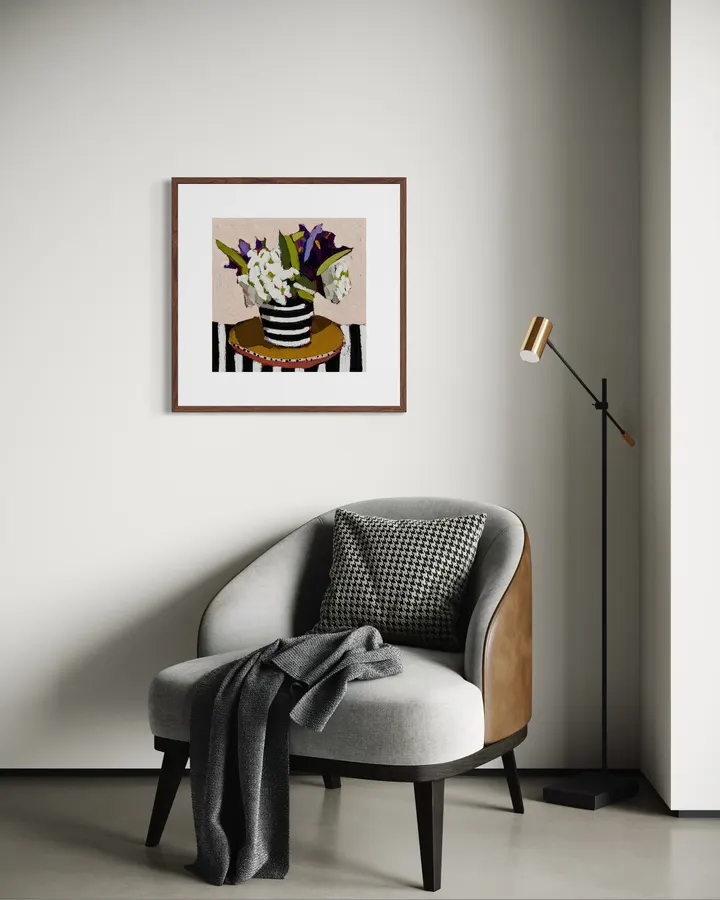 Striped Vase Bouquet - Elena Avanesova