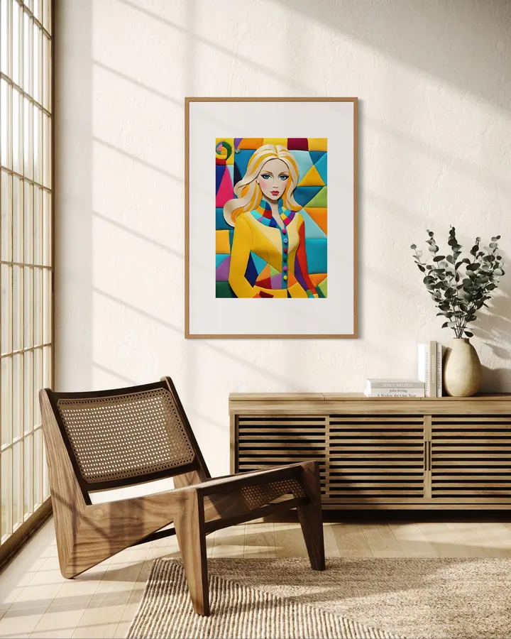 Felt Art Girl #5 - Idobon