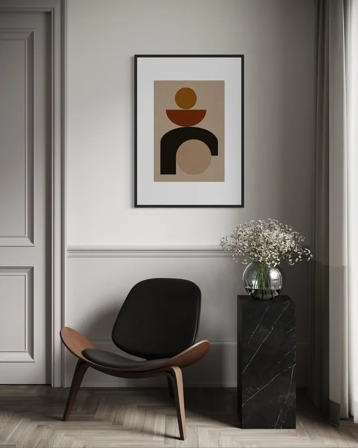 Modern Architectural Arch & Terracotta Form