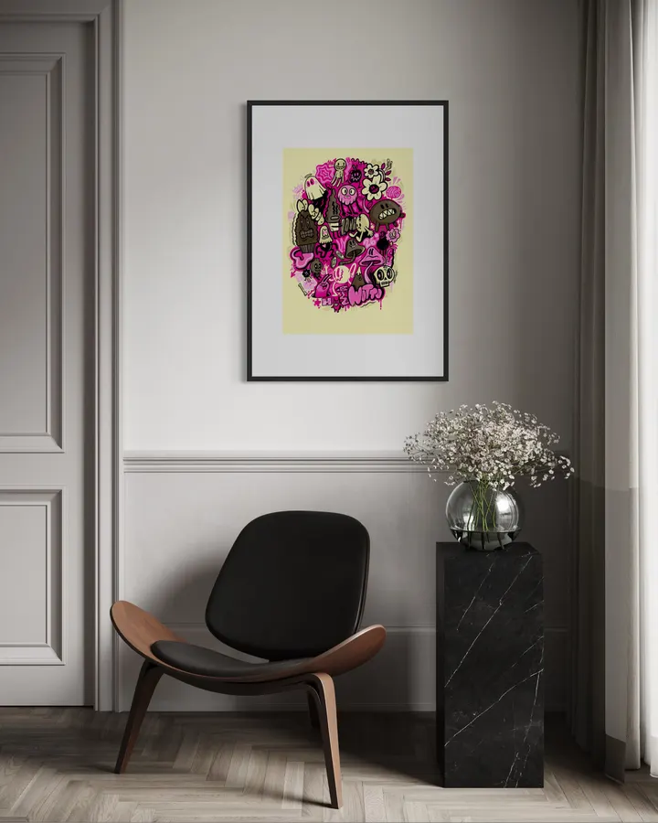 Brown + Pink - wotto