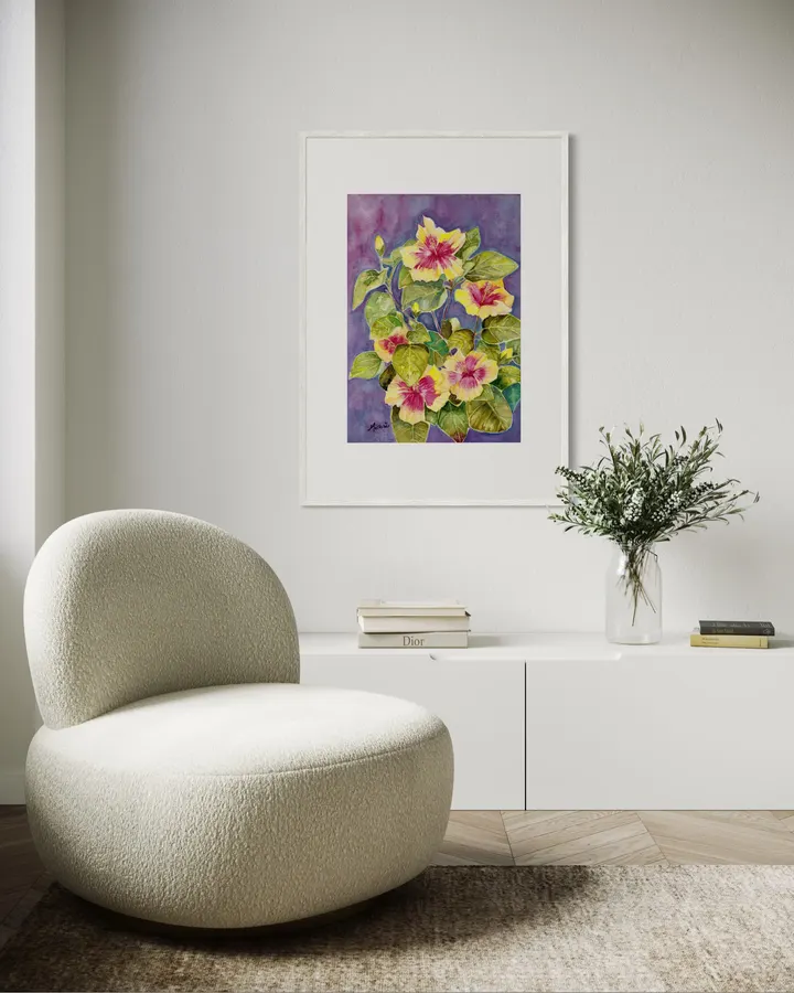 Chinese Hibiscus - Midori Cowart