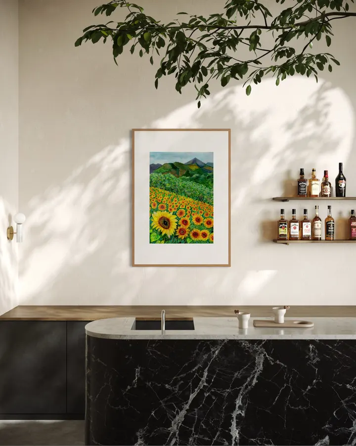 Sunflower Field in Hokuto City - Midori Cowart