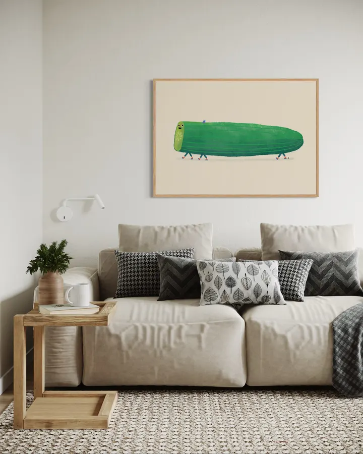 Cucumber On Roller Skates