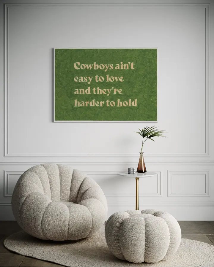 Cowboys Ain't Easy to Love - Anyone Can Yeehaw