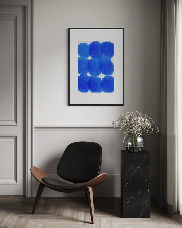 Cobalt Blue Cells