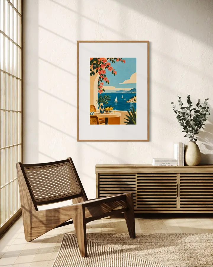 A Mediterranean Terrace and an Afternoon with Lemons - Yuri Morino