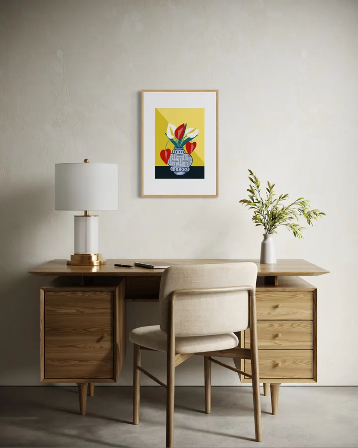 Flowers in a vase - Alexandra Ramirez