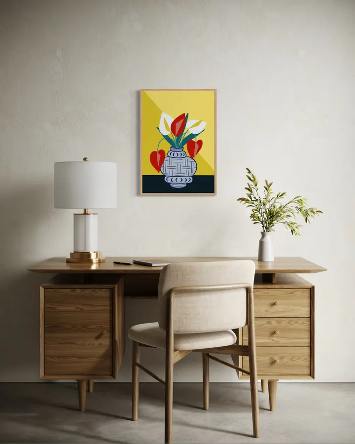 Flowers in a vase - Alexandra Ramirez