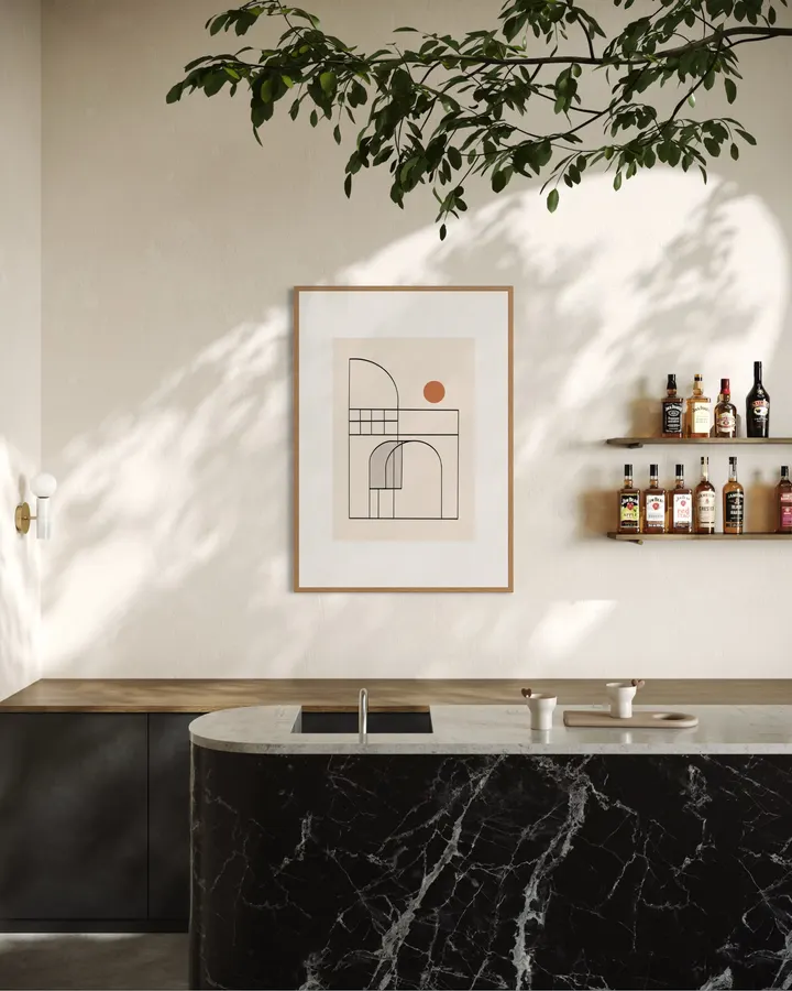 Structure in Cream & Clay