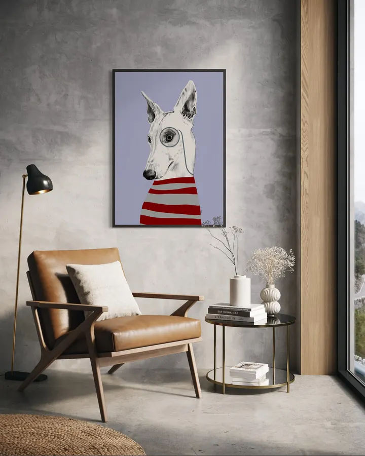 Dog with a monocle - El buen limon
