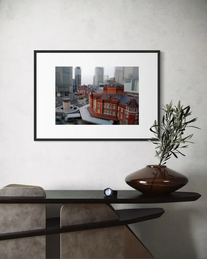 Tokyo station#1(ミニチュア風)