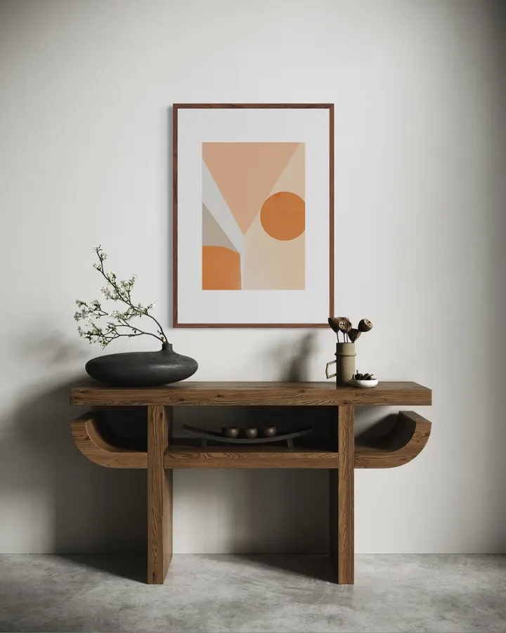 Composition in Sienna & Peach - Little Dean