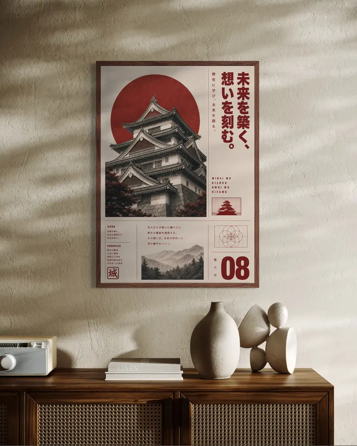 Japanese castle - Leonard Designs