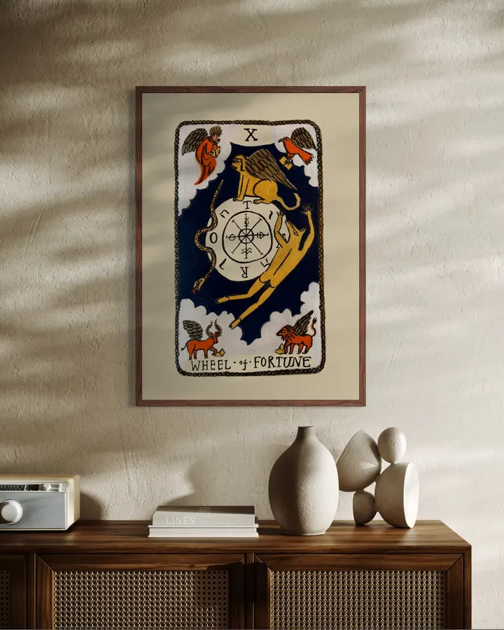 Tarot - Wheel Of Fortune - Tabby Booth