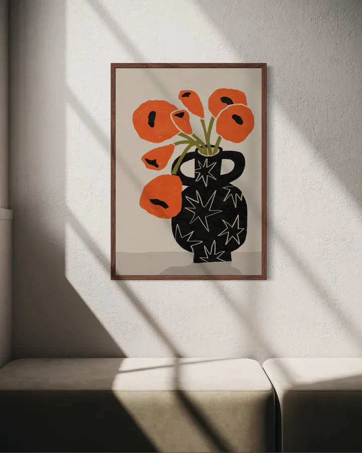 Orange Blooms - Sophia Sky