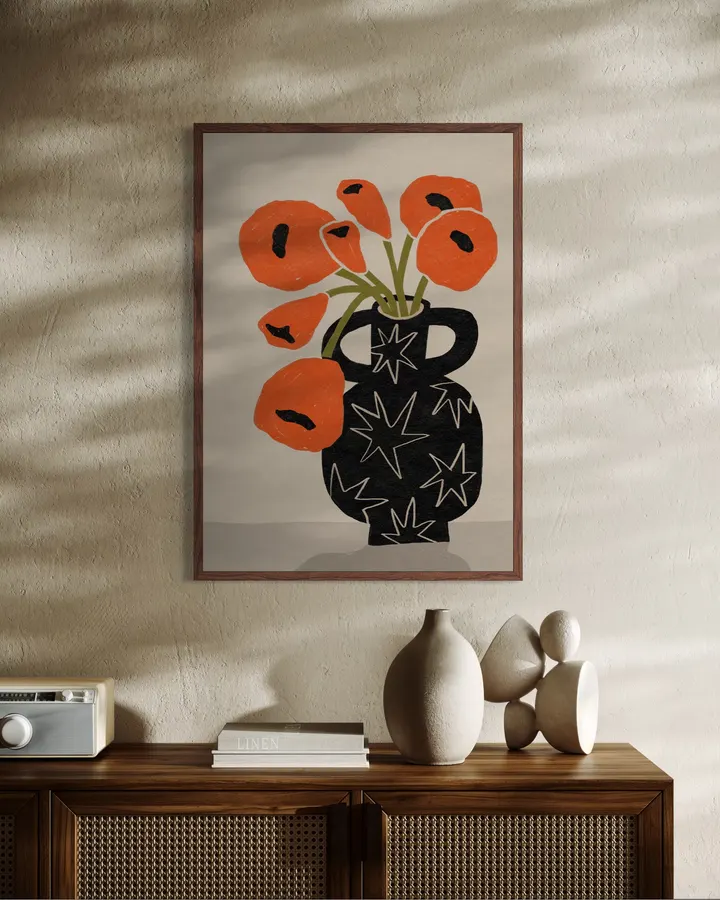 Orange Blooms - Sophia Sky