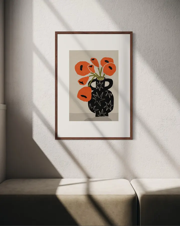 Orange Blooms - Sophia Sky