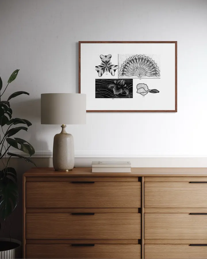 Japanese Wall Art Print - Iris Applied Design