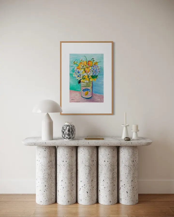 Spring Flowers in a Jar - Midori Cowart