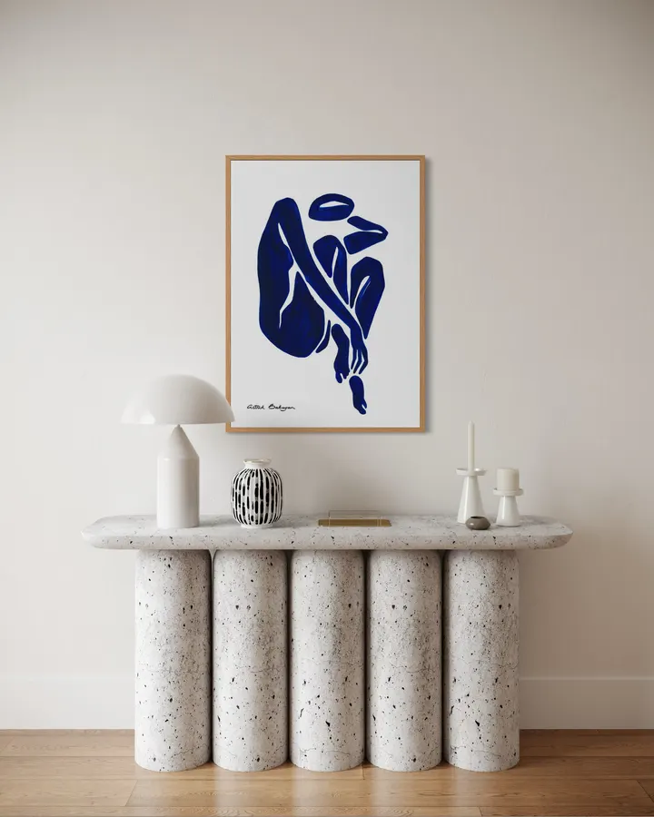 Figure Blue3 - Astrid Babayan