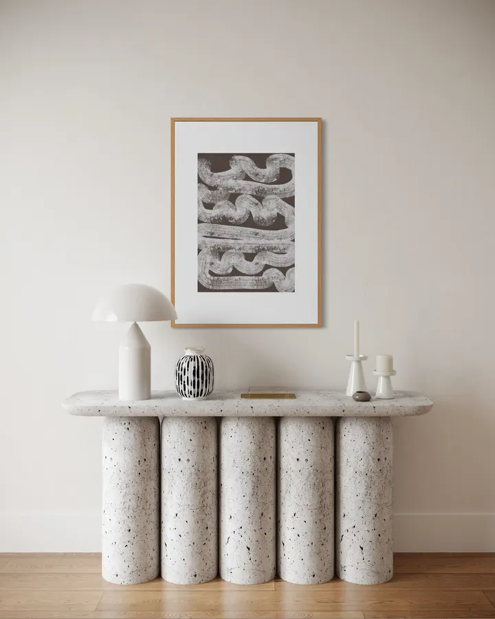 Wabi-Sabi Textured White Ribbons - DOXOLOGY