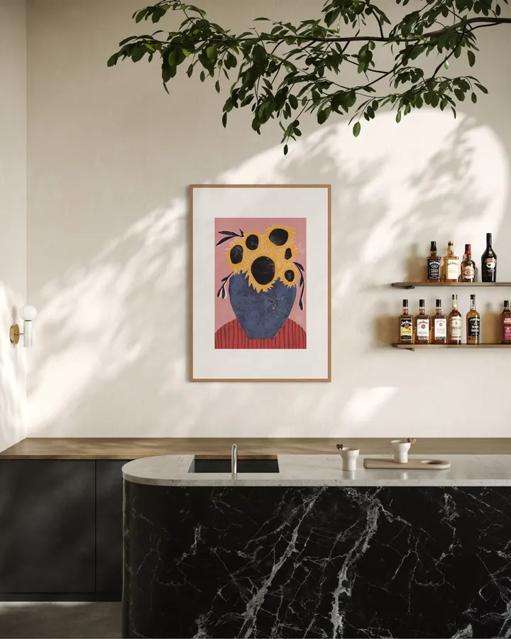 Six Sunflowers - Luiza Holub