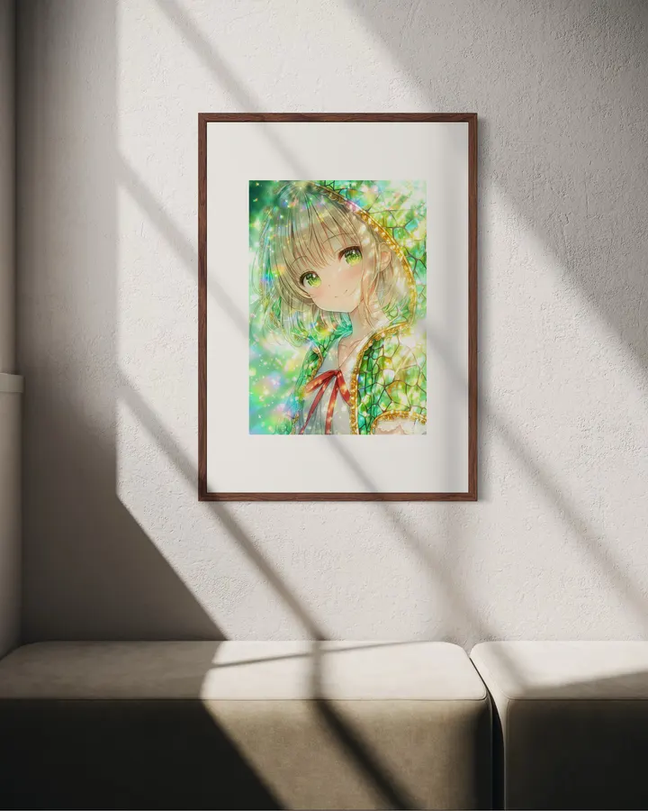 Emerald Maiden #07 -そよ風の横顔-