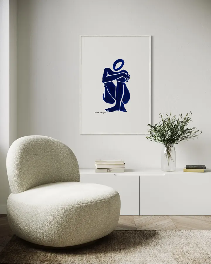 Figure Blue1 - Astrid Babayan