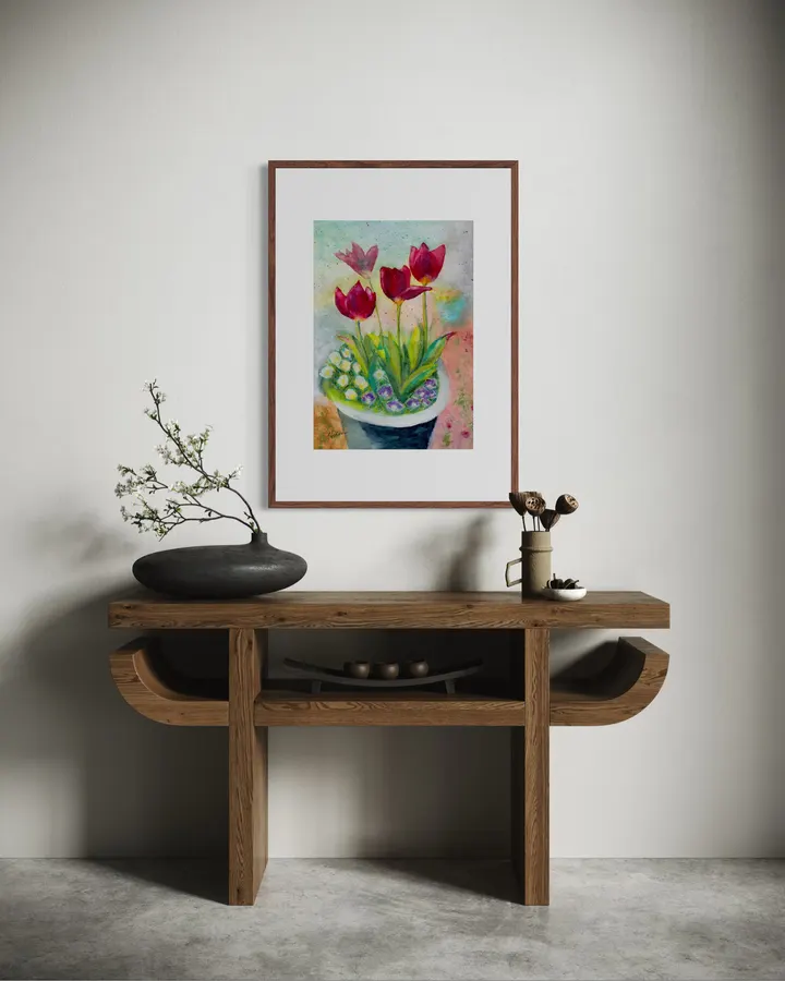 Red Tulips - Midori Cowart