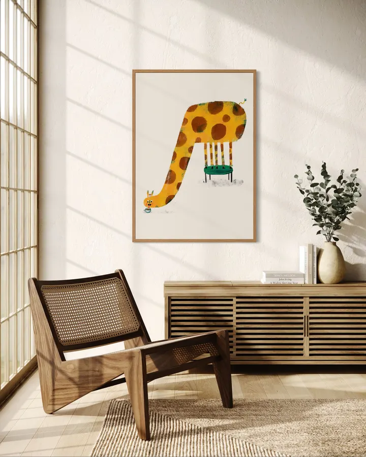 Coffee Table Giraffe - Anna Süßbauer