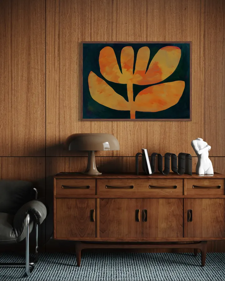 Orange Flower - Sophia Sky