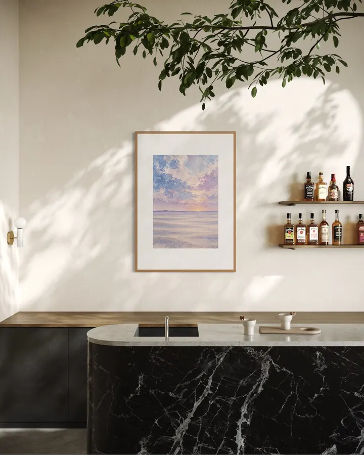 DESERT LIGHT 03 — Lavender Hush - Ritsuko Nishimura | KINARI
