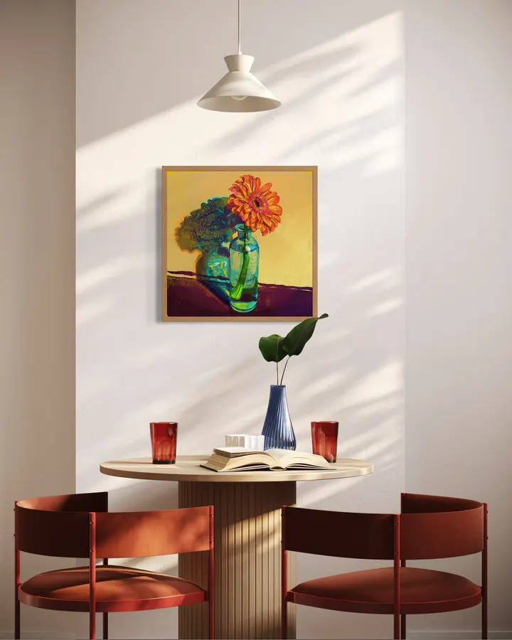 Gerbera in a vase - Victoria Georgieva