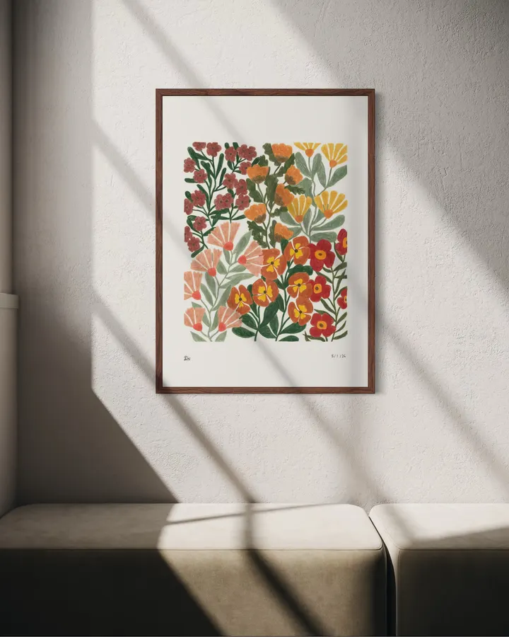 Warm Blooms - Nicola Ninness Art
