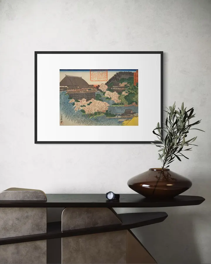 Japanese Wall Art Print - Kiyomizu-dera