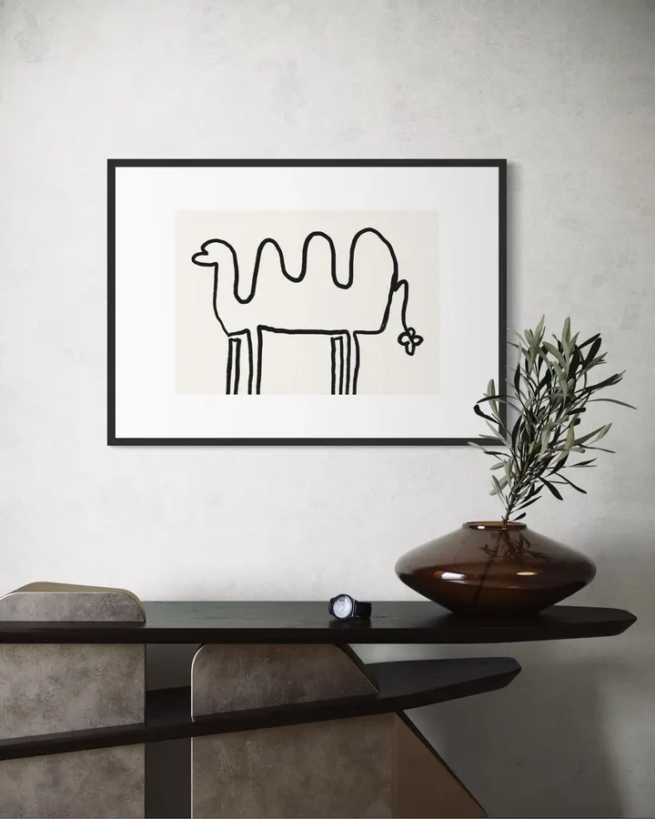Line Art Camel