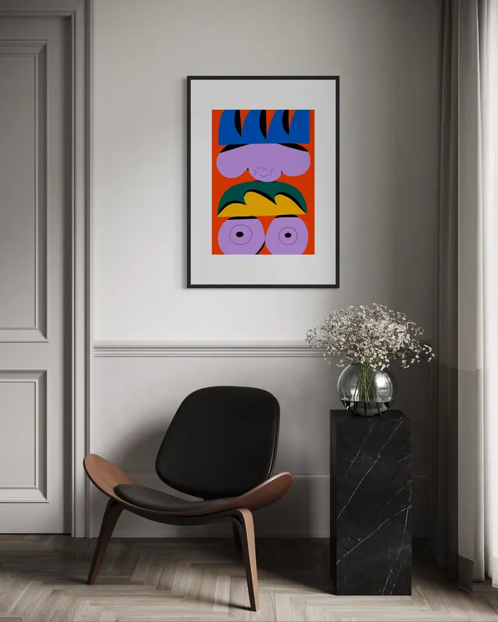 Orange totem