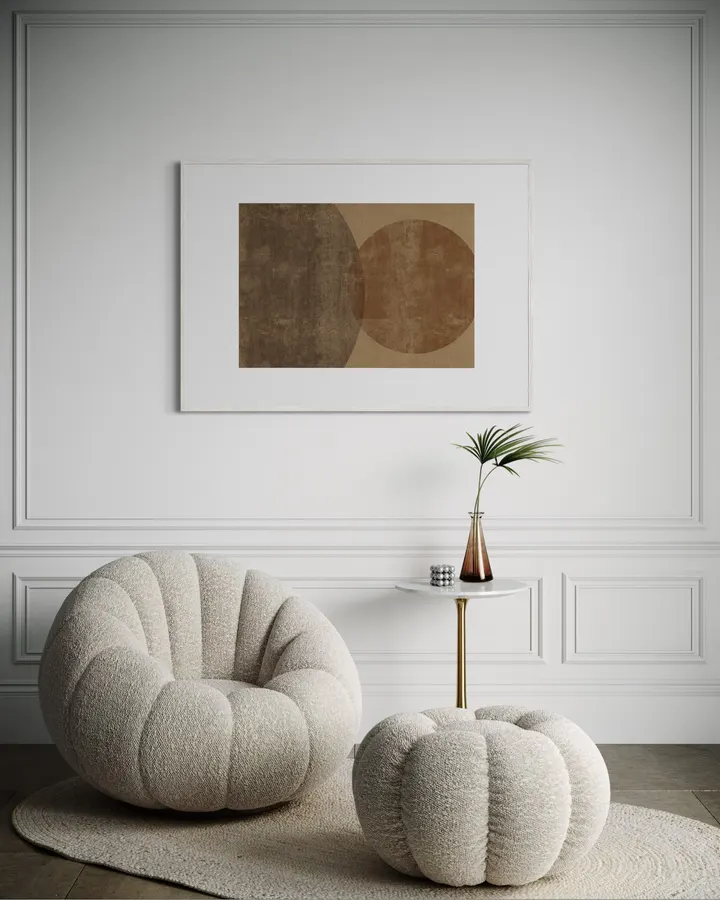 Mid-century Modern minimalism