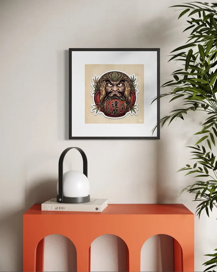 達磨笹浮世絵Daruma Sasa Ukiyo-e - 縁糸