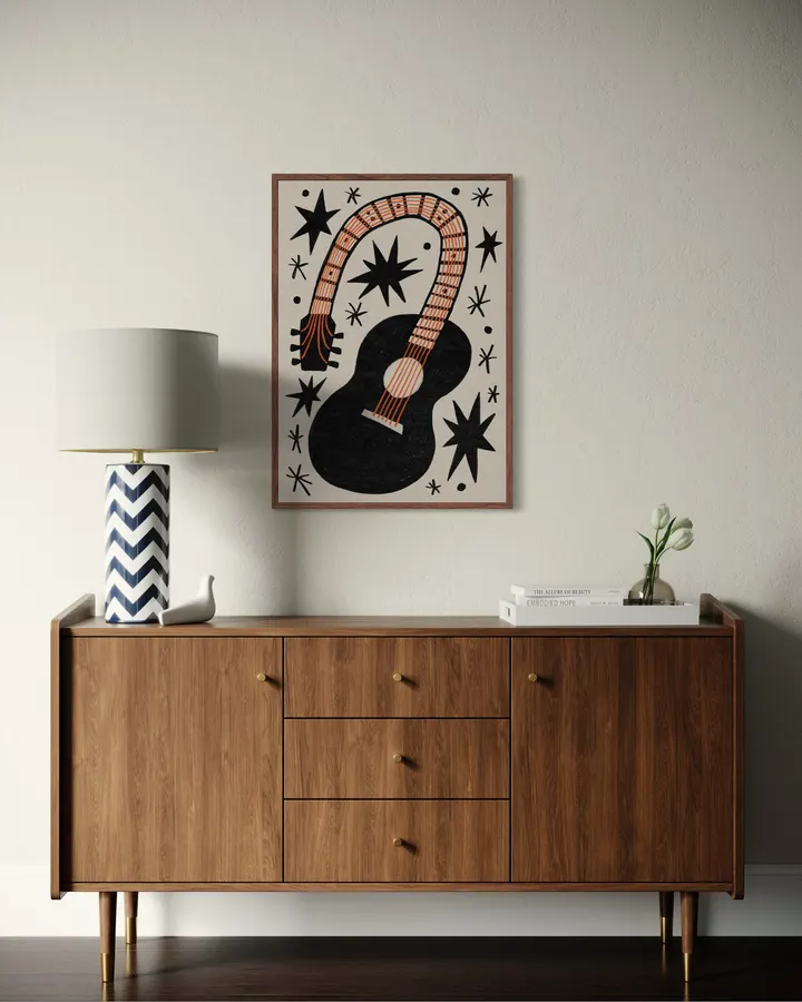Acoustic Guitar in Stars