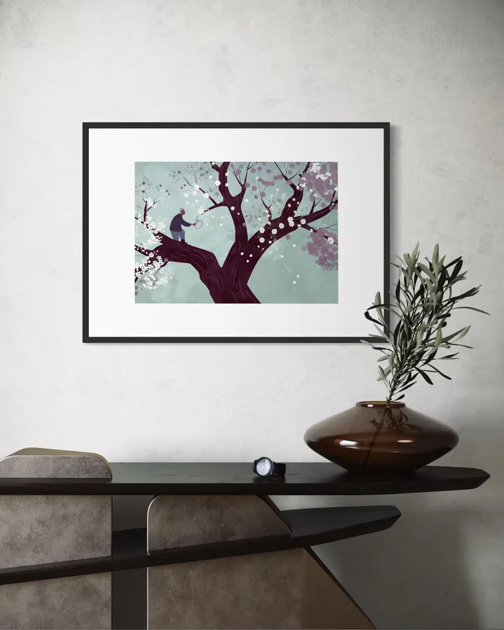The Old Man Who Made Withered Trees Blossom - 安倍川五平