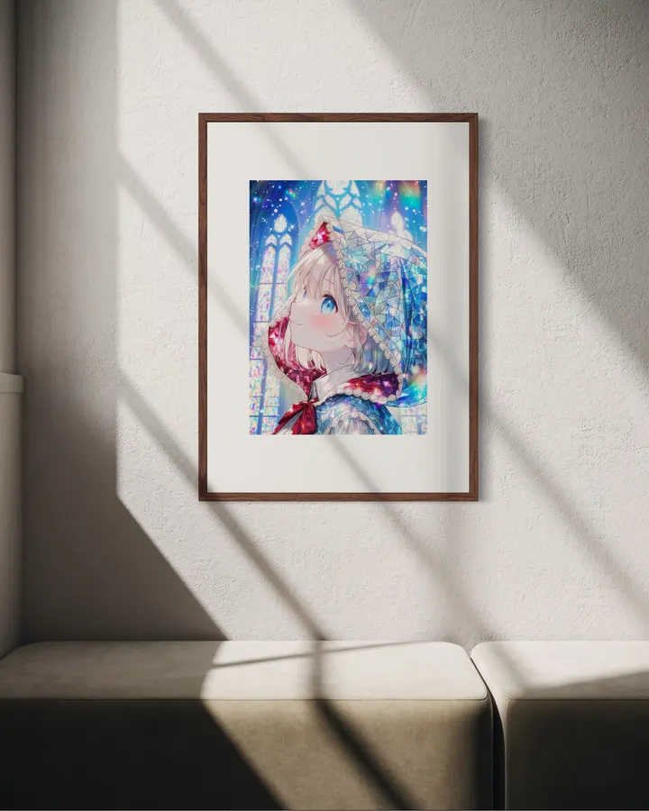 Azure Maiden #32 -頬染める仰ぎ見-