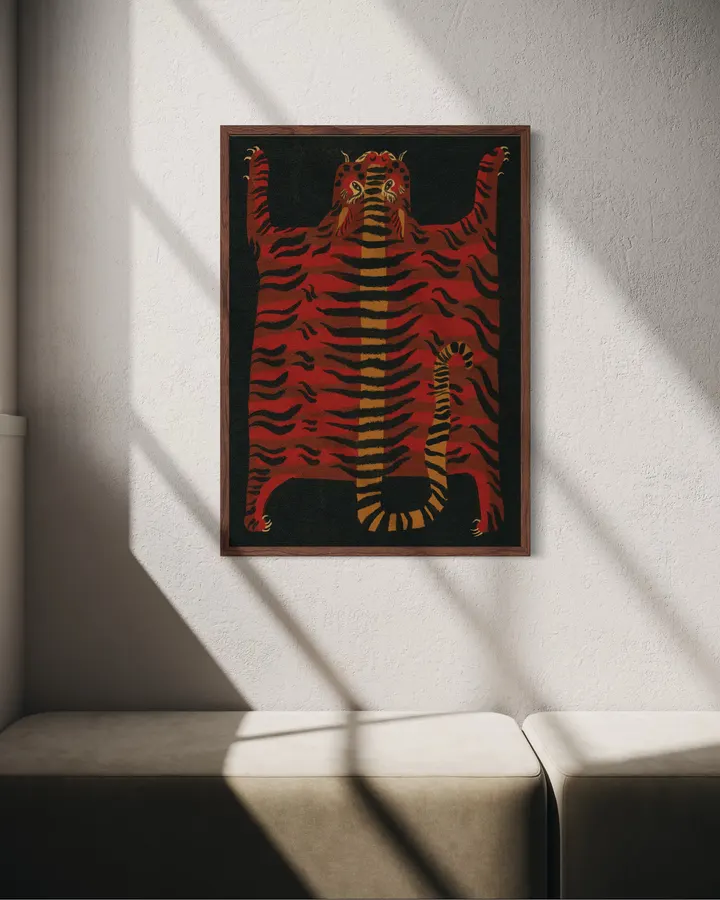 Tiger Rug - Tabby Booth