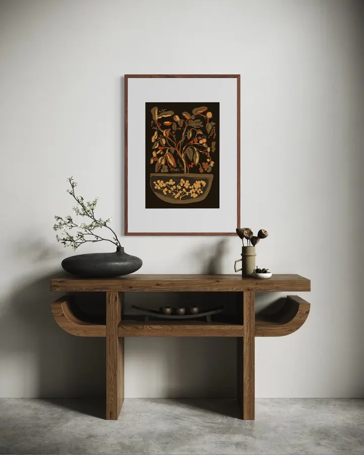 Autumnal Potted Tree - DOXOLOGY